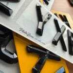 bevel number plates